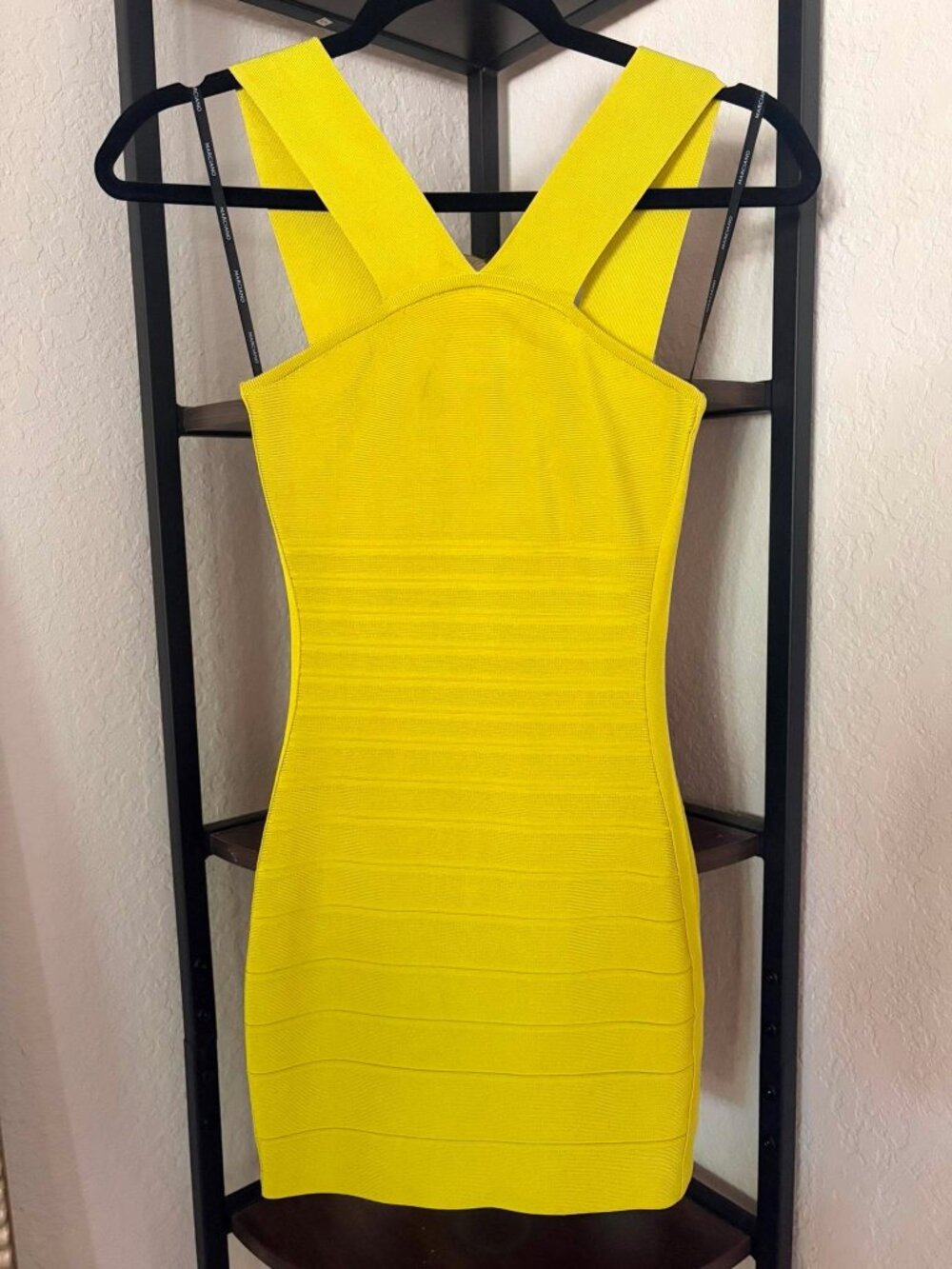 💛 Marciano by Guess Neon Yellow Bandage Dress